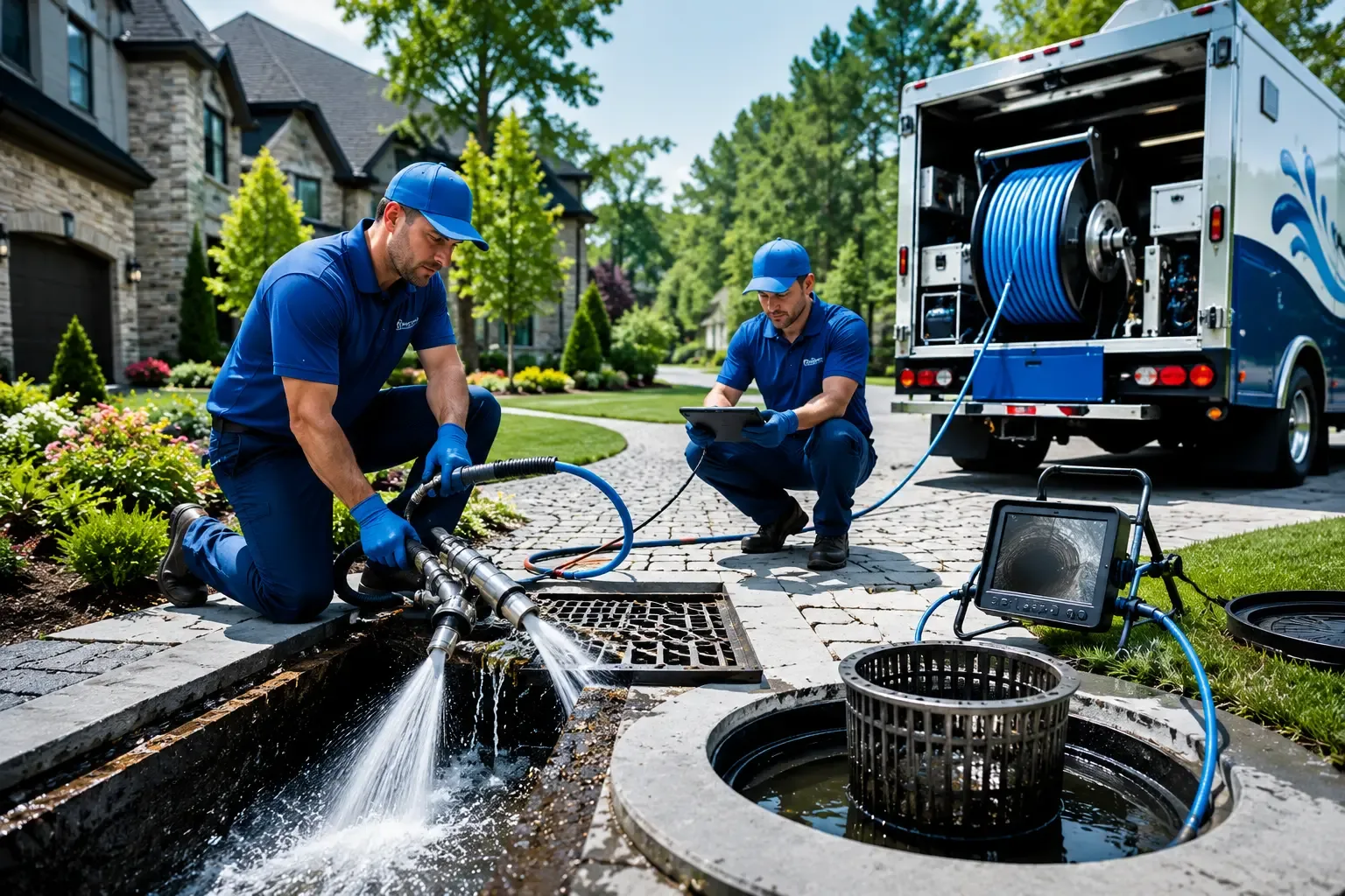 Local outdoor drain cleaning professionals in Oskaloosa, IA